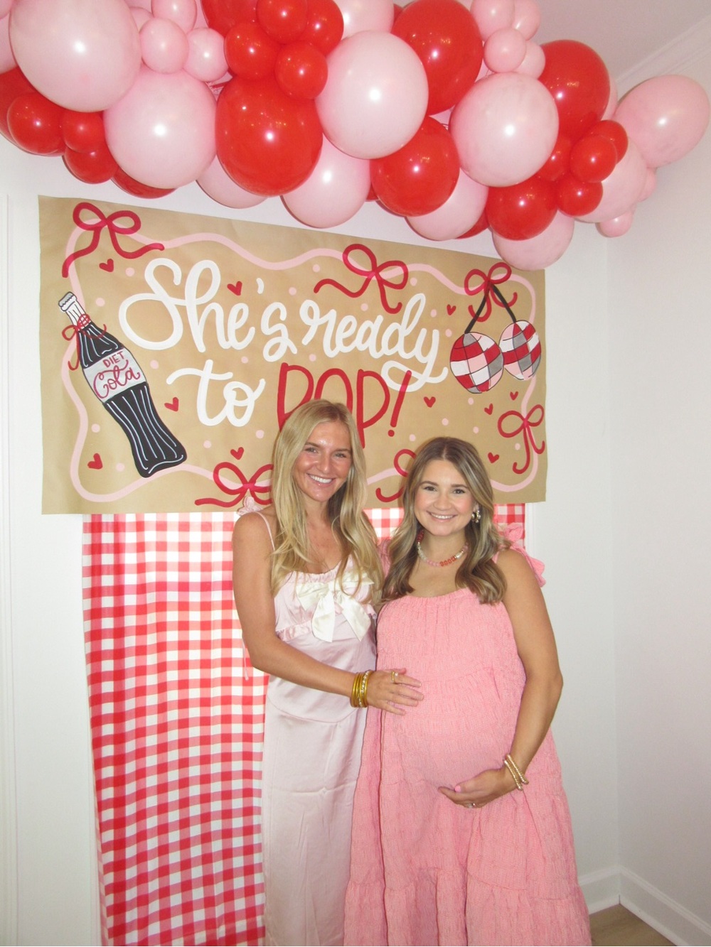 SHEIN Pink Tiered Sleeveless Maxi Dress